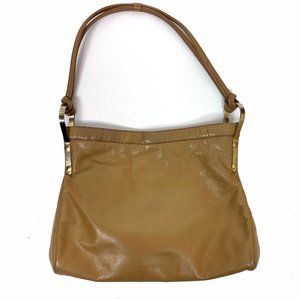 Vintage Brown Leather Shoulder Bag